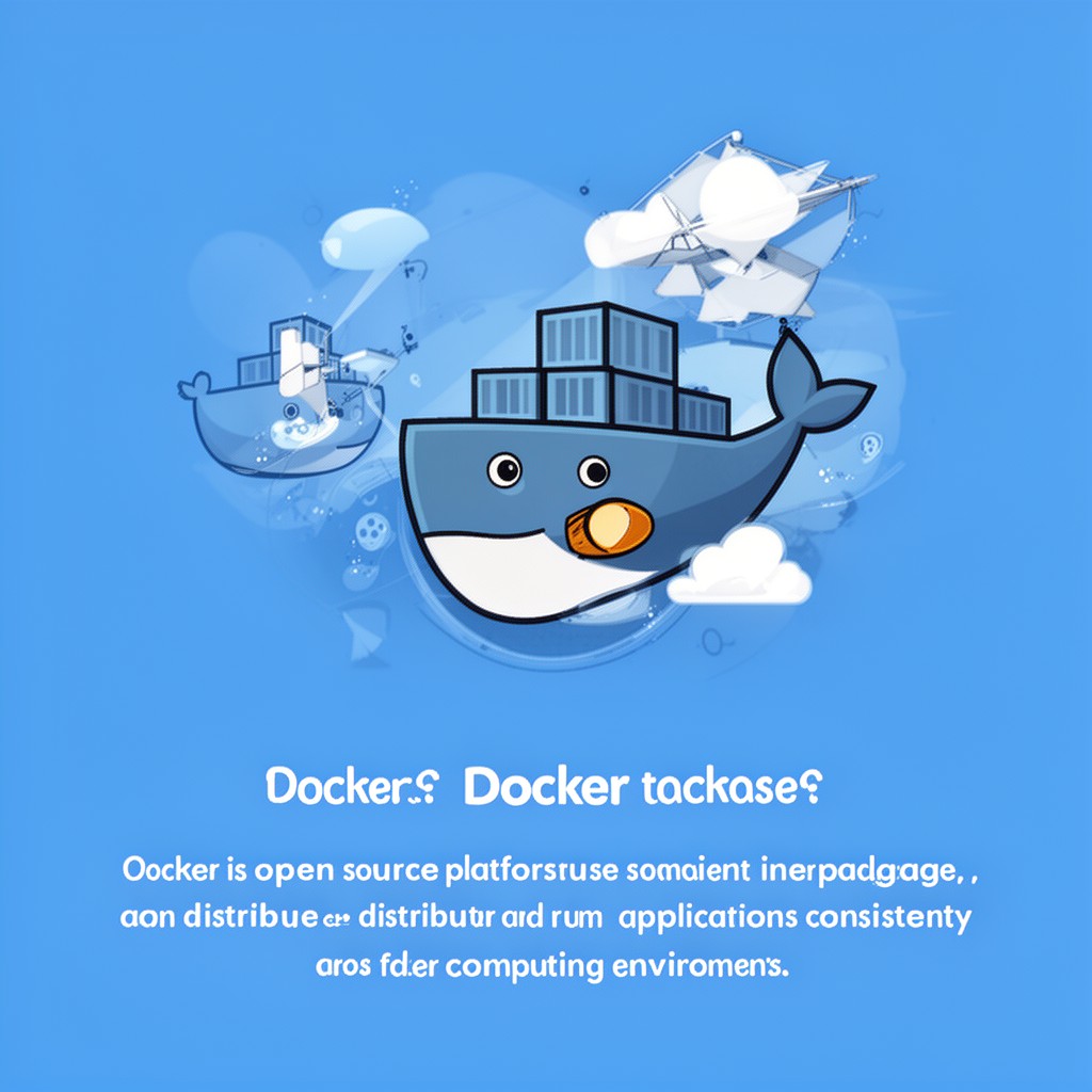 AI-generated illustration of Docker