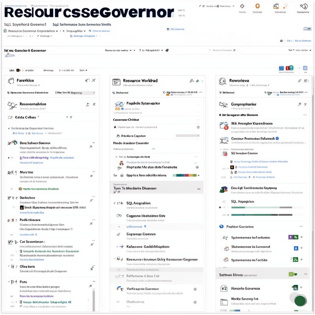 AI-generated illustration of Resource Governor