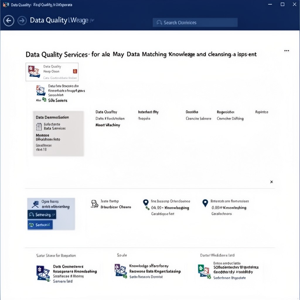 AI-generated illustration of Data Quality Services