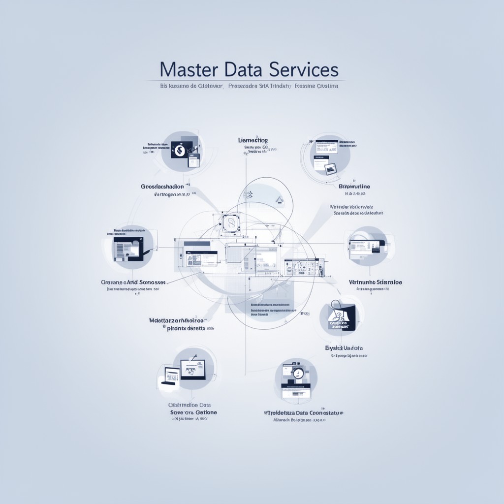 AI-generated illustration of Master Data Services