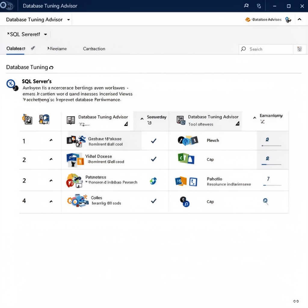 AI-generated illustration of Database Tuning Advisor