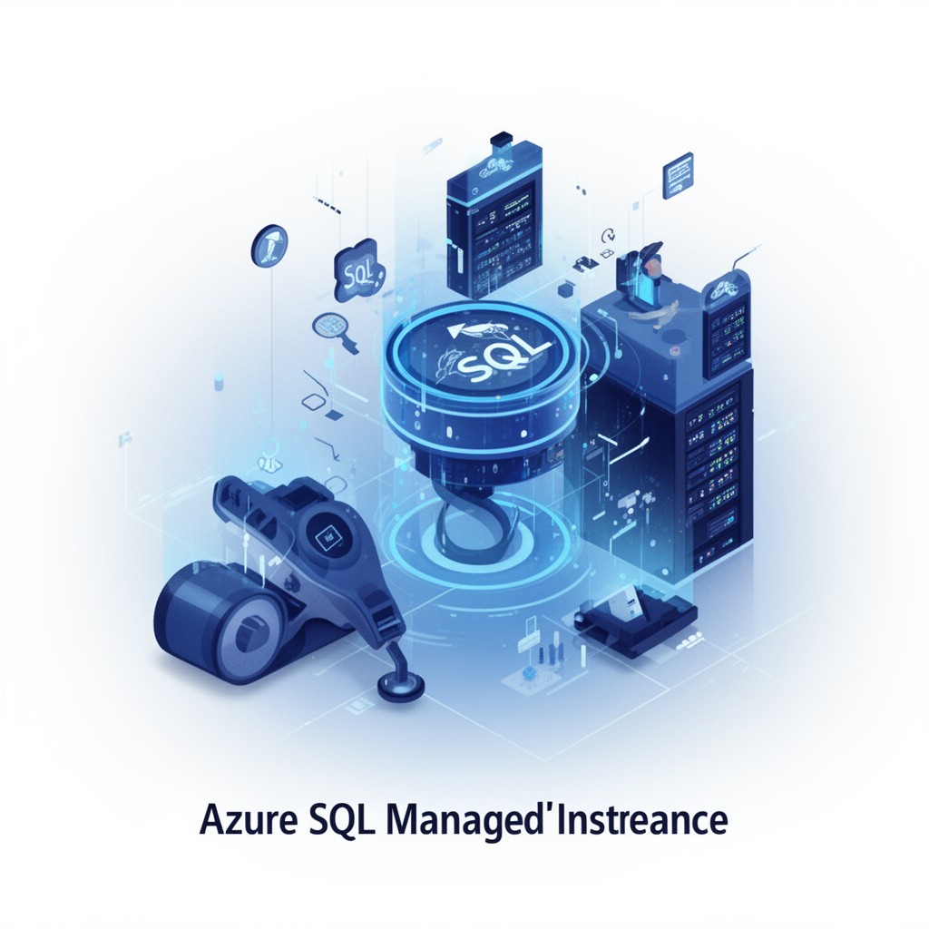 AI-generated illustration of Azure SQL Managed Instance