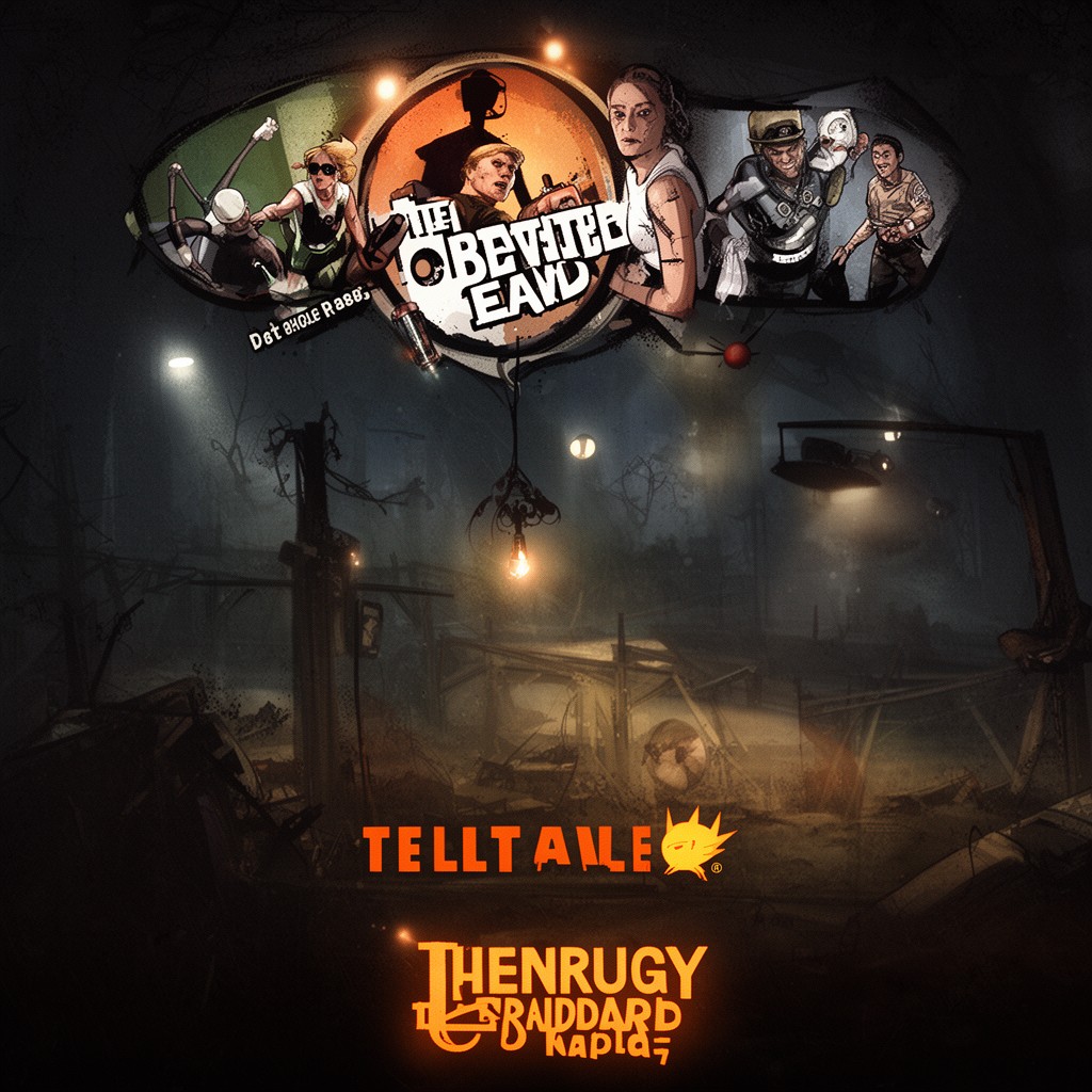 AI-generated illustration of Telltale Games