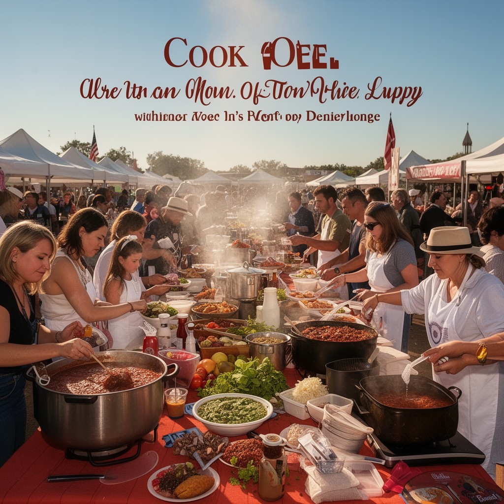 AI-generated illustration of Chili Cook-Off