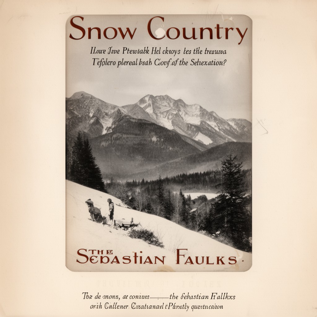 AI-generated illustration of Snow Country