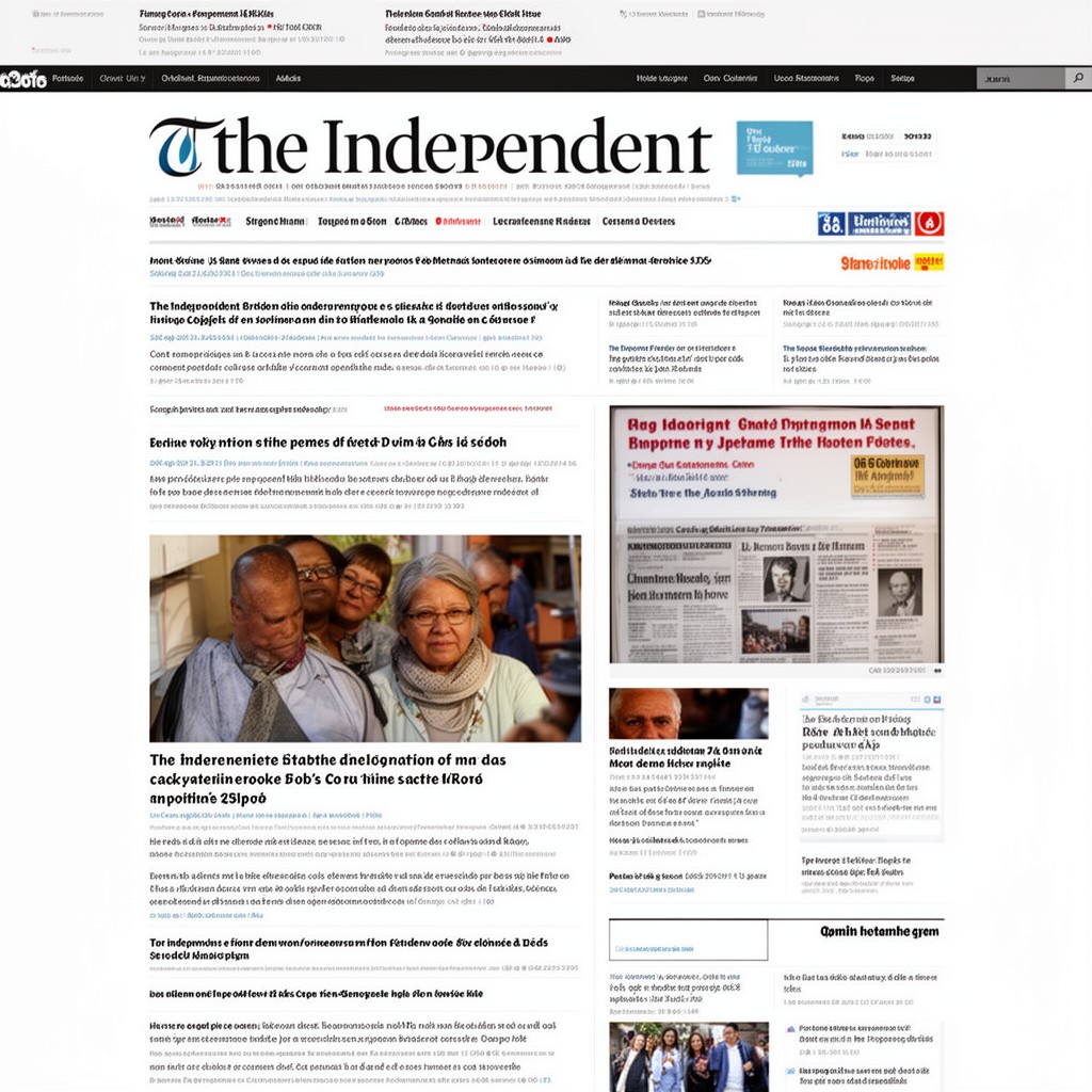 AI-generated illustration of The Independent