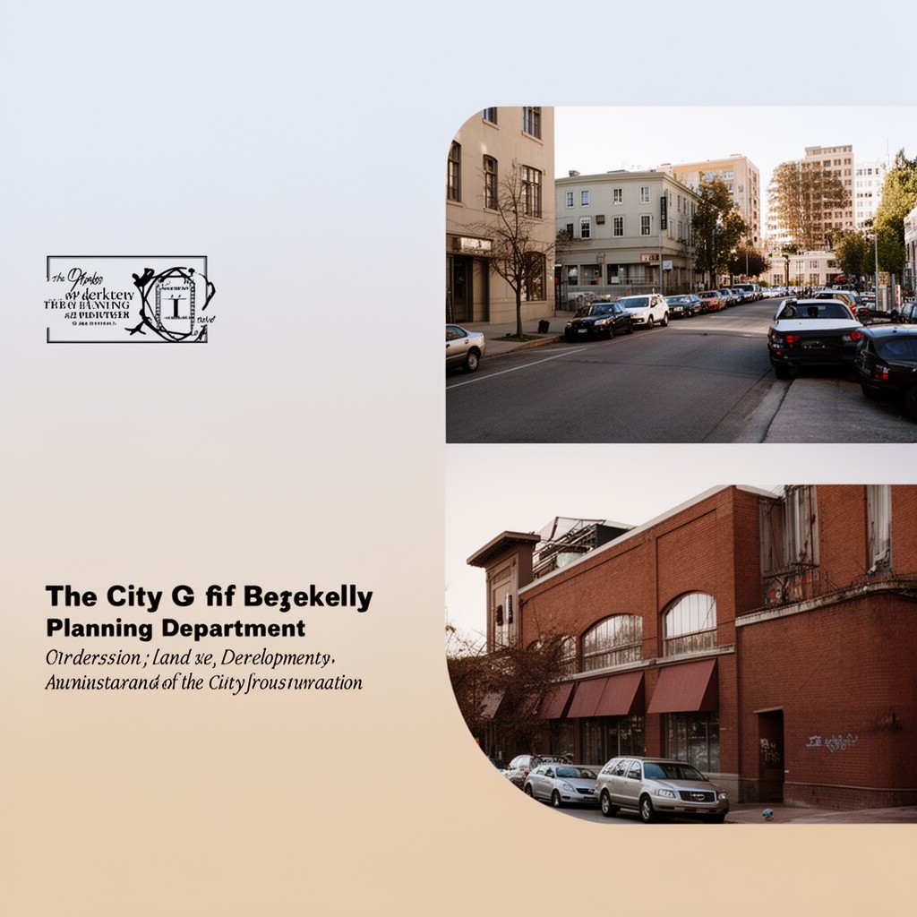 AI-generated illustration of City of Berkeley Planning Department