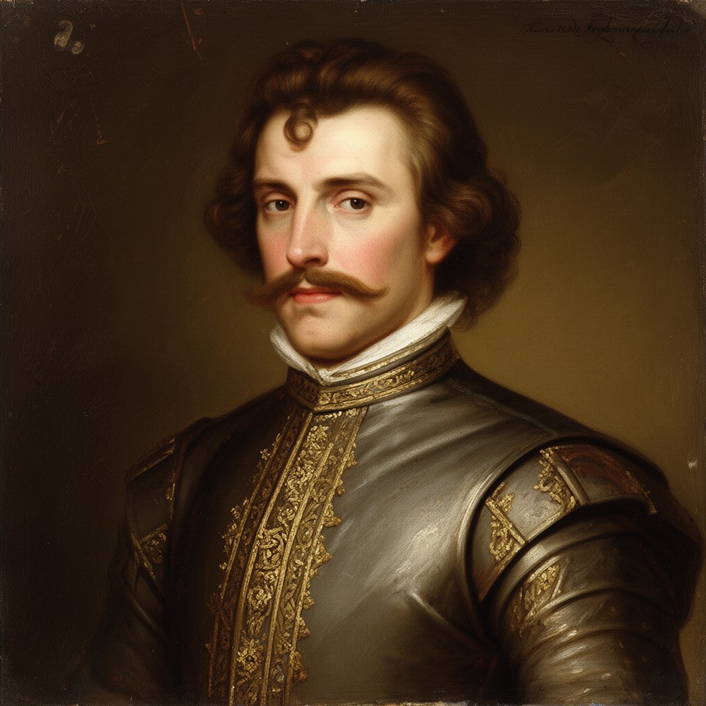 AI-generated illustration of Murrough O'Brien, 1st Earl of Inchiquin