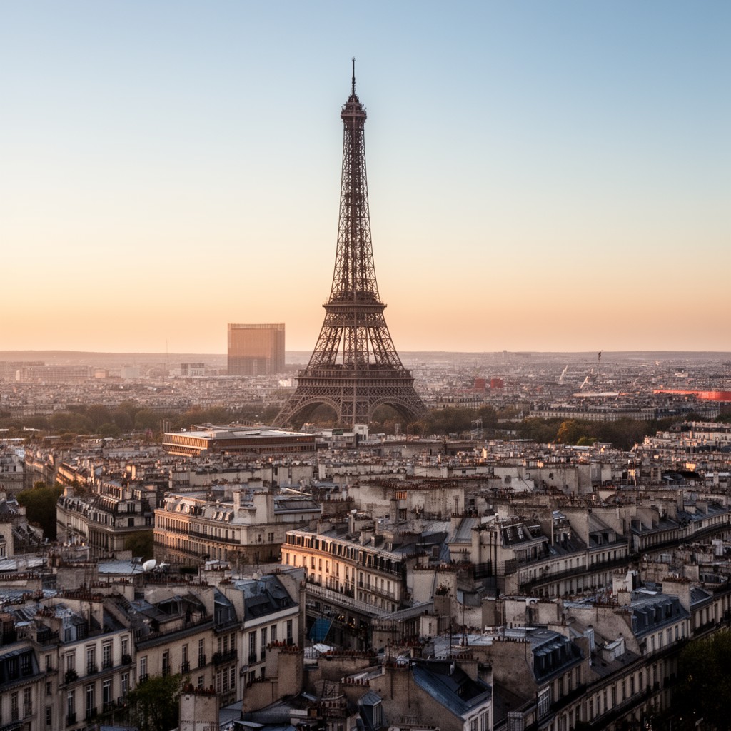 AI-generated illustration of Paris