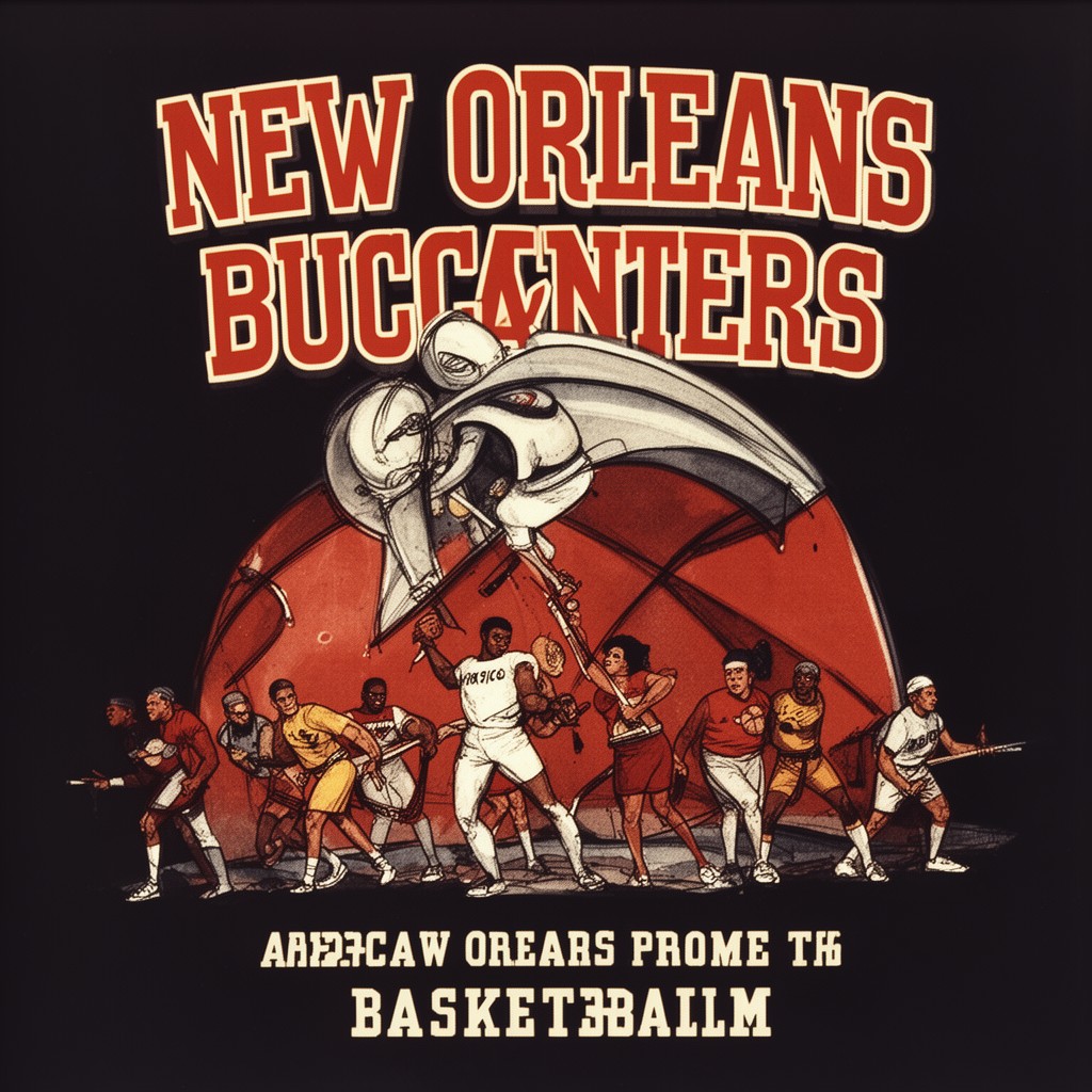 AI-generated illustration of New Orleans Buccaneers
