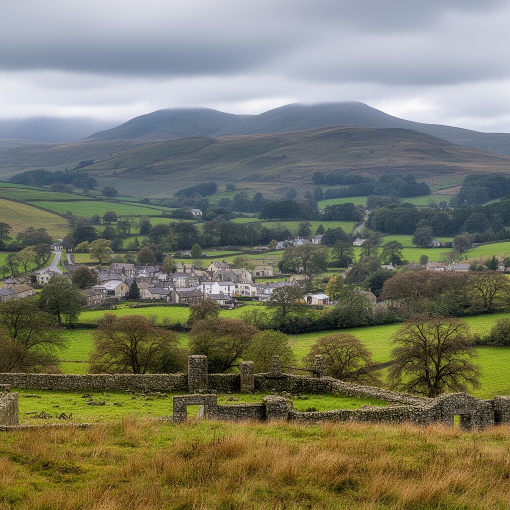 AI-generated illustration of Dumfriesshire