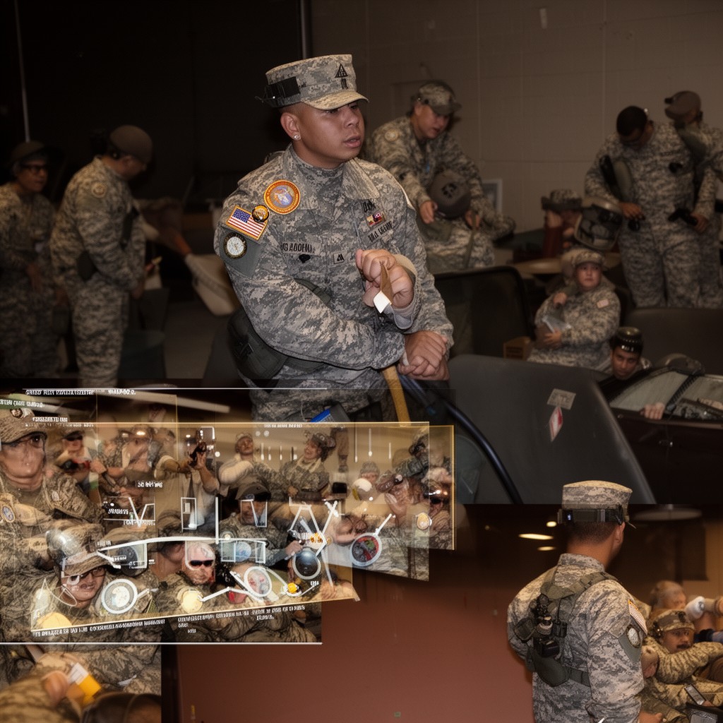 AI-generated illustration of United States Marine Corps Reserve
