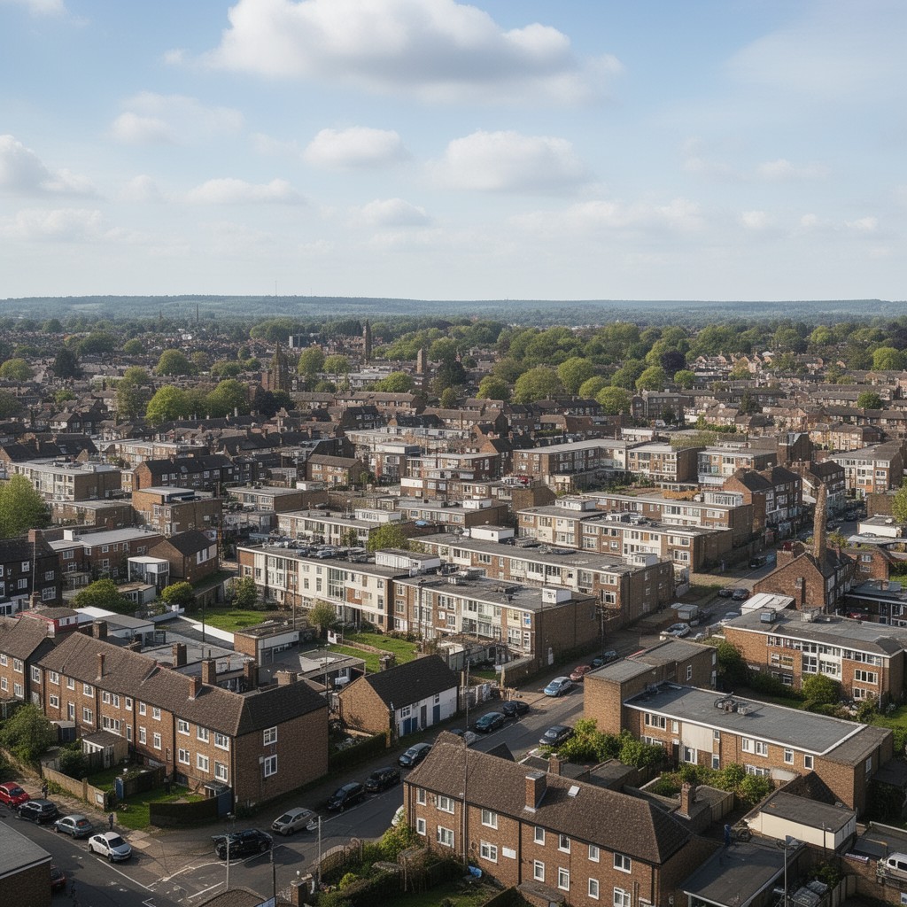 AI-generated illustration of Stevenage