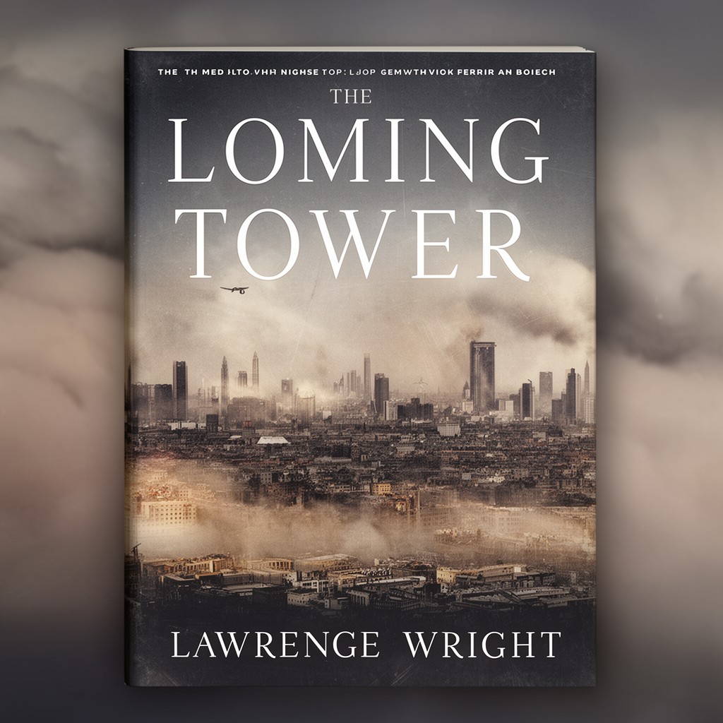 AI-generated illustration of The Looming Tower