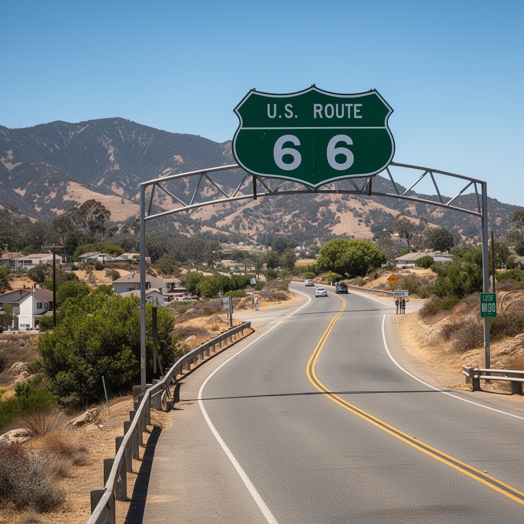 AI-generated illustration of U.S. Route 6