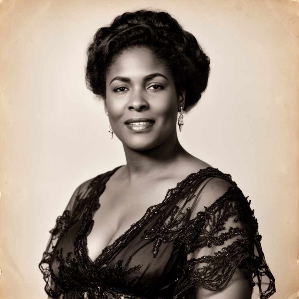 AI-generated illustration of Bessie Smith