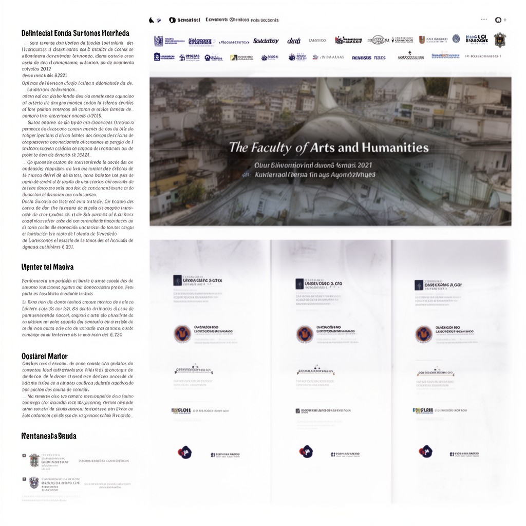 AI-generated illustration of Faculty of Arts and Humanities