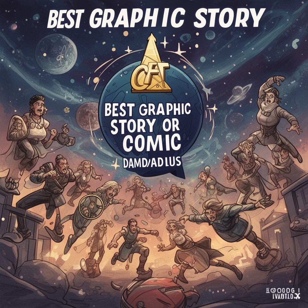 AI-generated illustration of Best Graphic Story or Comic