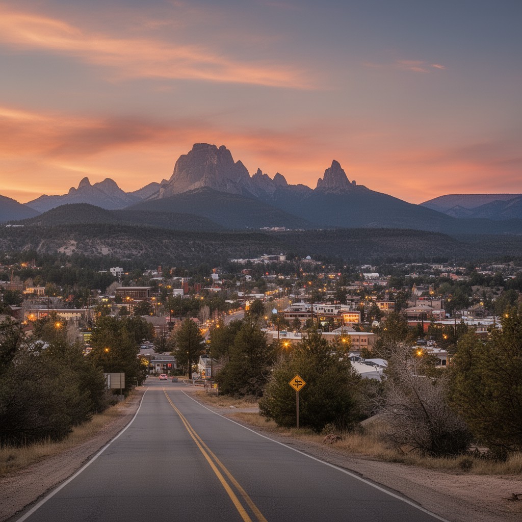 AI-generated illustration of Flagstaff