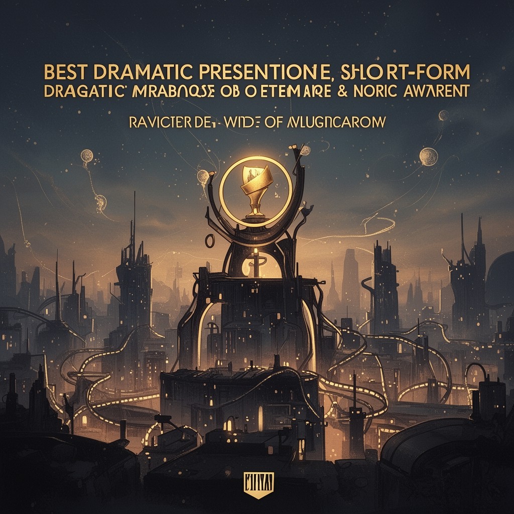 AI-generated illustration of Best Dramatic Presentation, Short Form