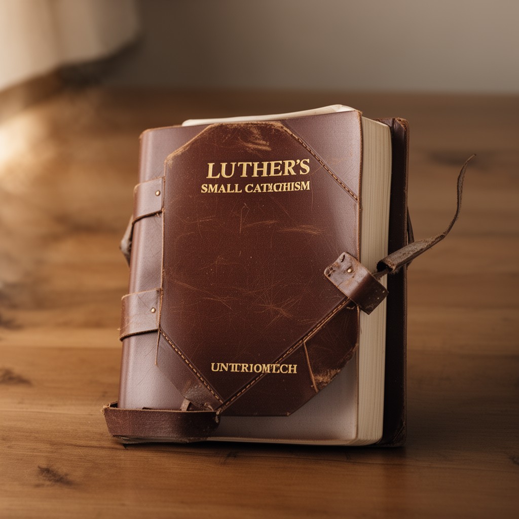 AI-generated illustration of Luther's Small Catechism