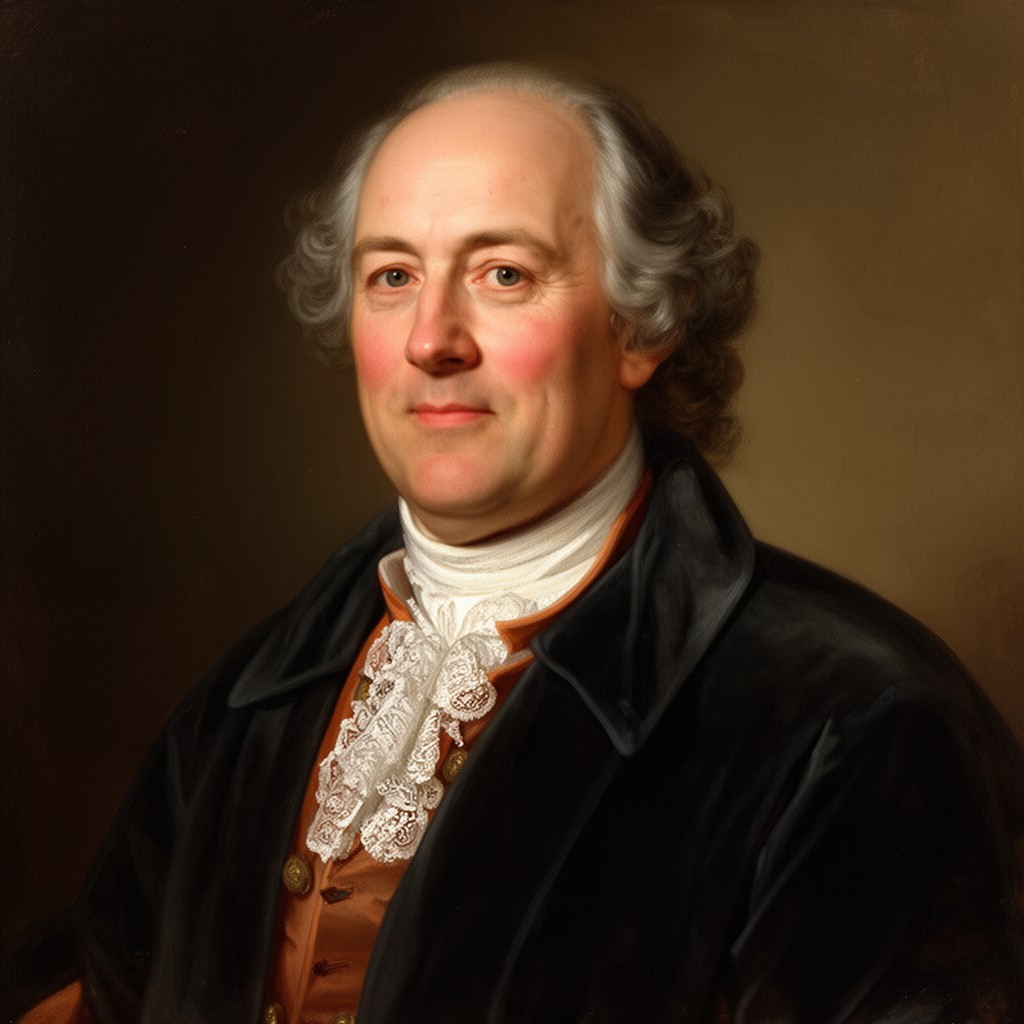 AI-generated illustration of Christian Thomasius