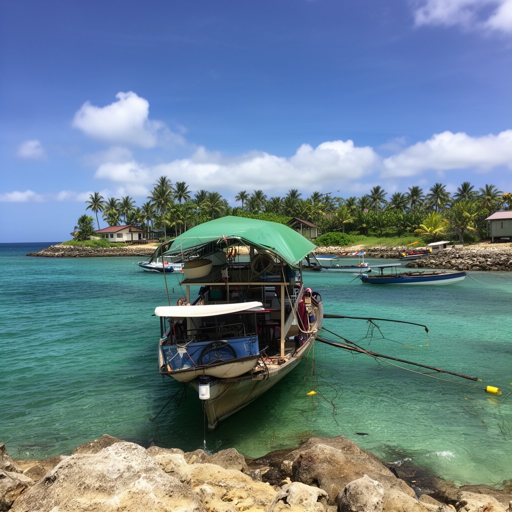 AI-generated illustration of Guimaras