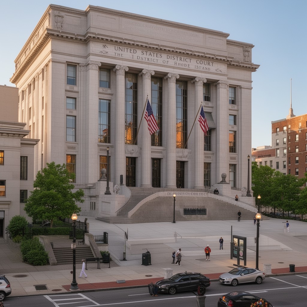 AI-generated illustration of United States District Court for the District of Rhode Island