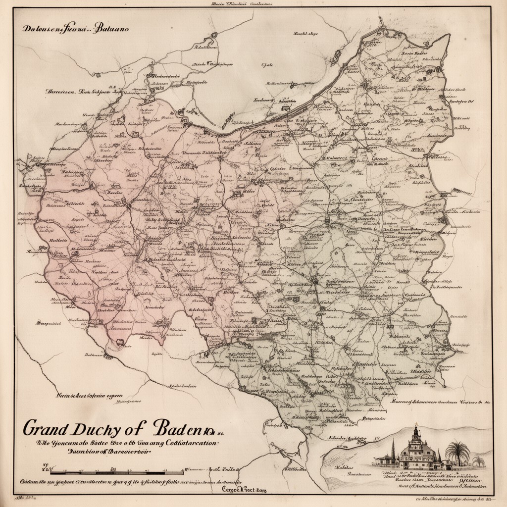 AI-generated illustration of Grand Duchy of Baden