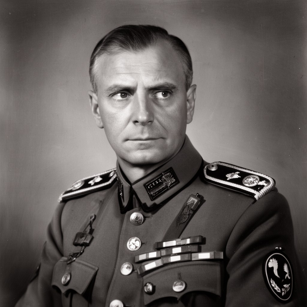 AI-generated illustration of Günther von Kluge