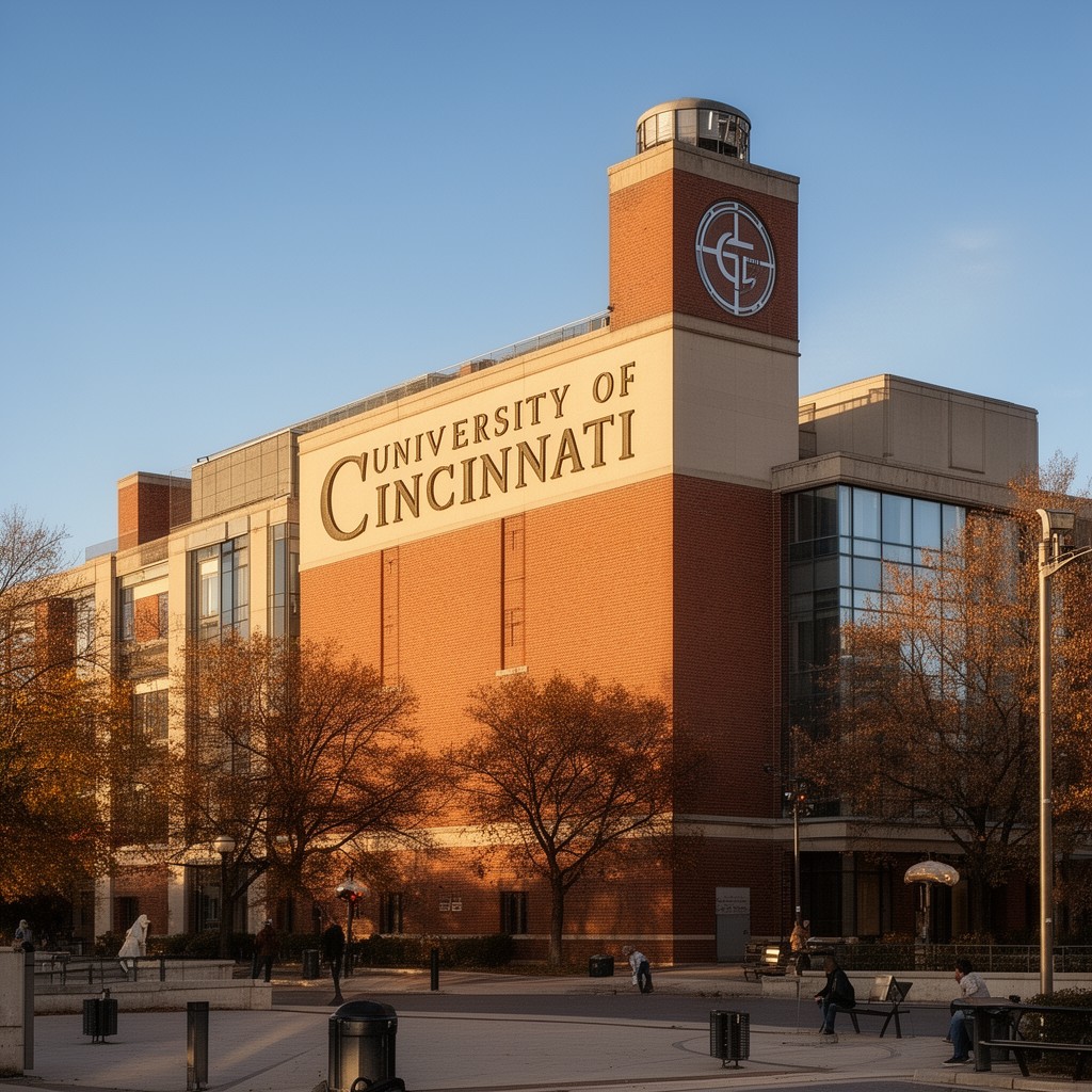 AI-generated illustration of University of Cincinnati