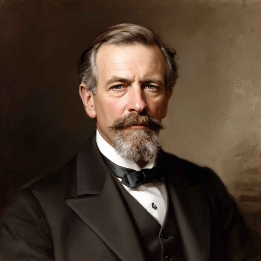 AI-generated illustration of Cushman K. Davis