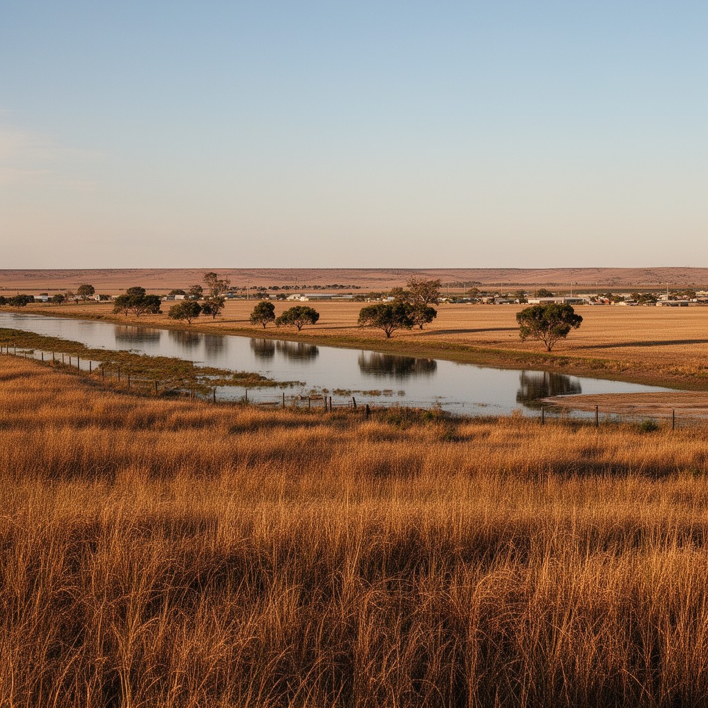 AI-generated illustration of Hay, New South Wales
