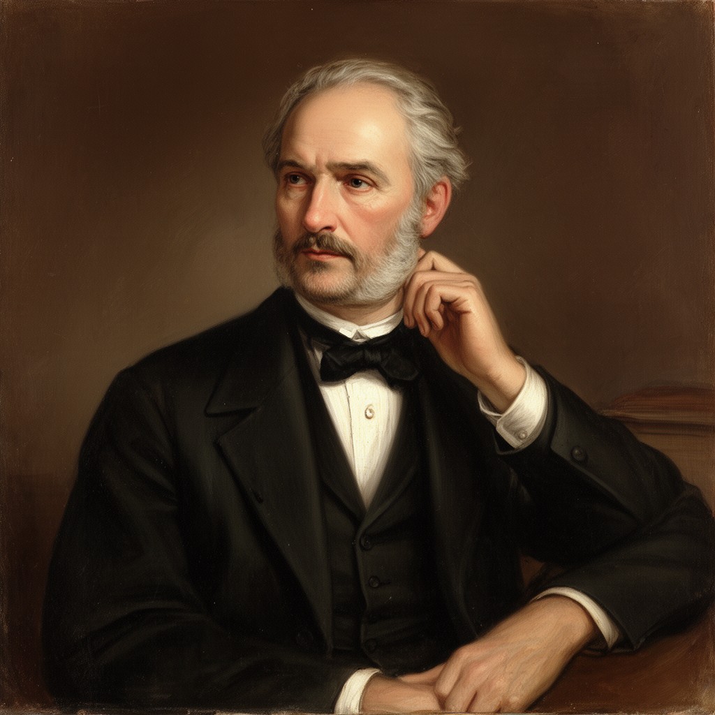 AI-generated illustration of Edward William Lane