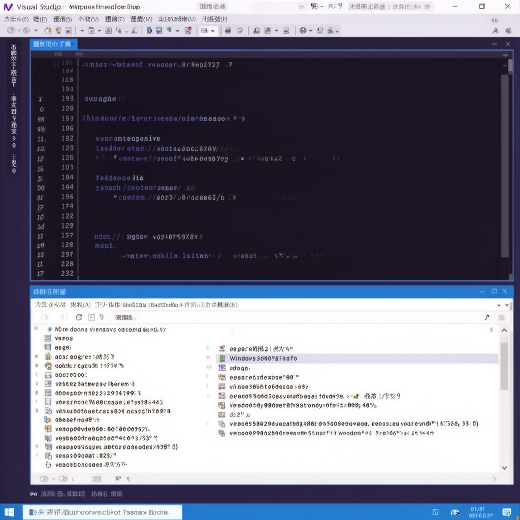 AI-generated illustration of Visual Studio
