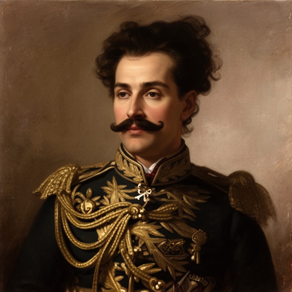 AI-generated illustration of Gabriel Valencia