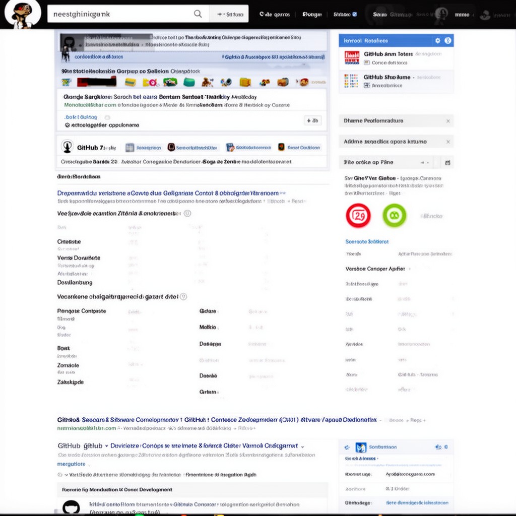 AI-generated illustration of GitHub