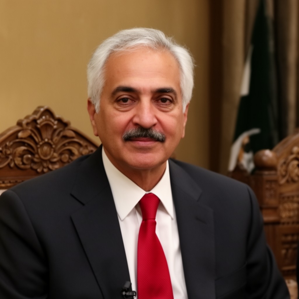 AI-generated illustration of Chief Justice of Pakistan