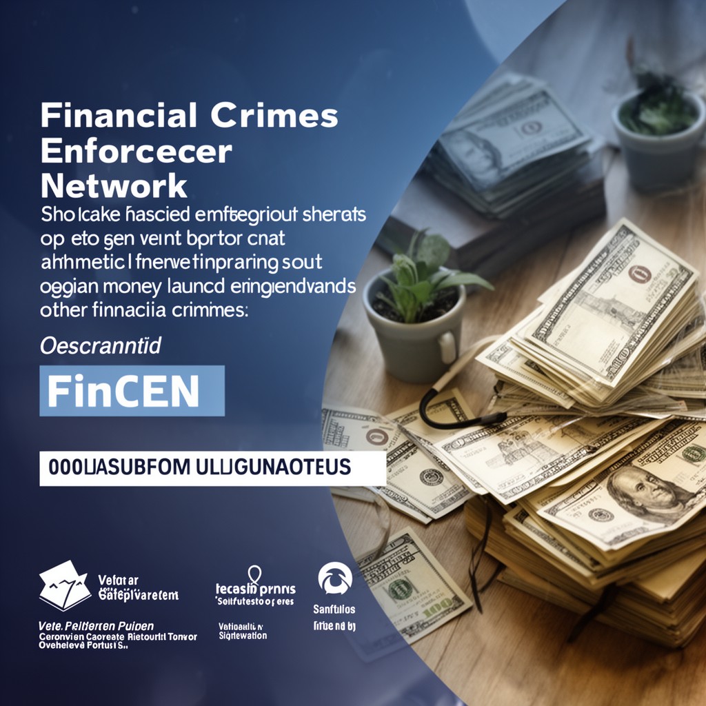 AI-generated illustration of Financial Crimes Enforcement Network