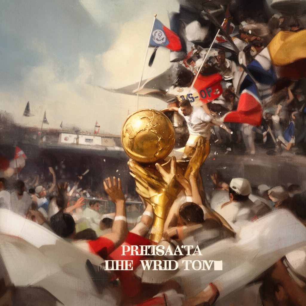 AI-generated illustration of 1954 FIFA World Cup