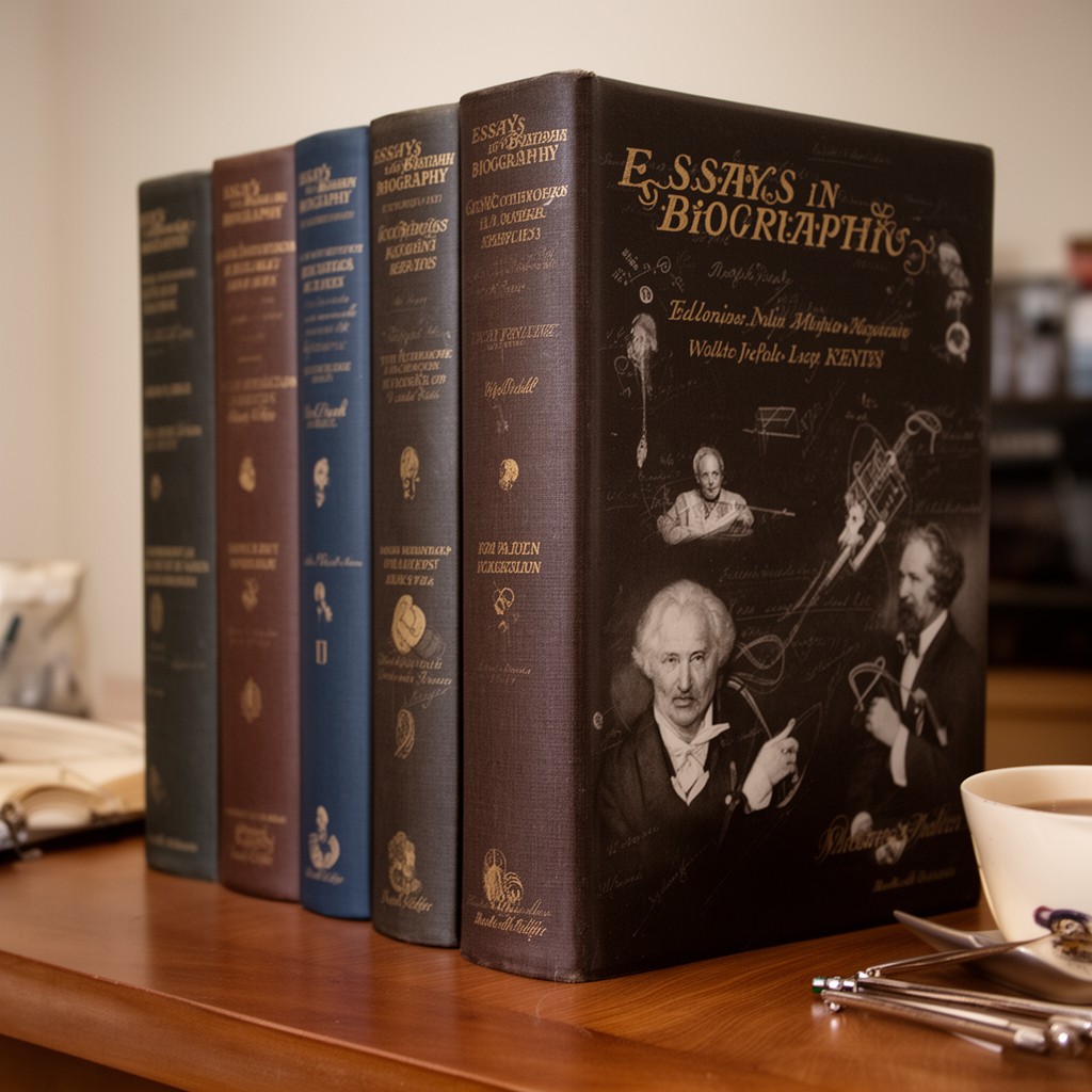 AI-generated illustration of Essays in Biography