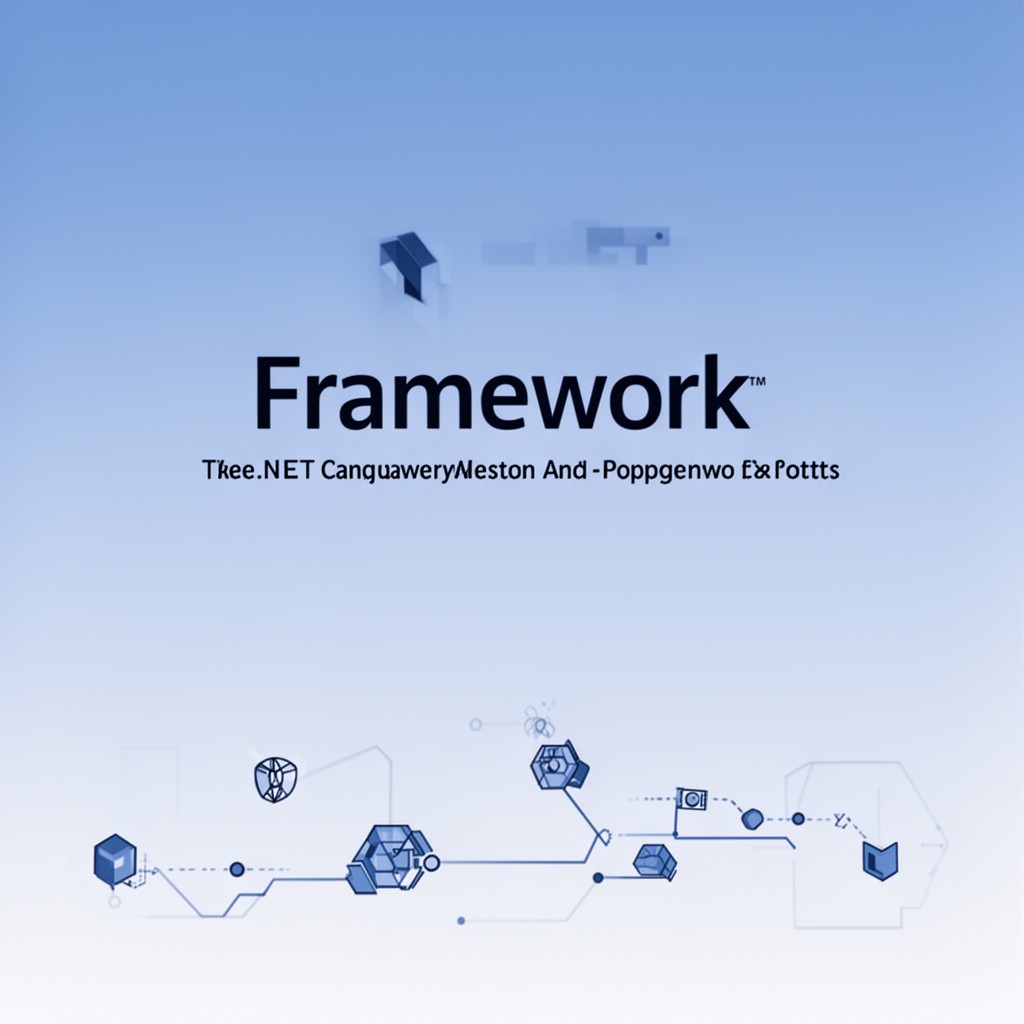 AI-generated illustration of .NET Framework