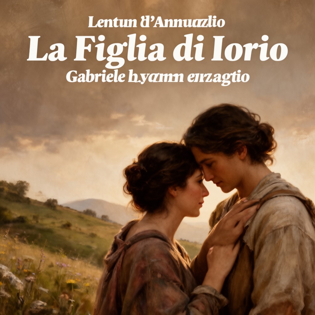 AI-generated illustration of La figlia di Iorio