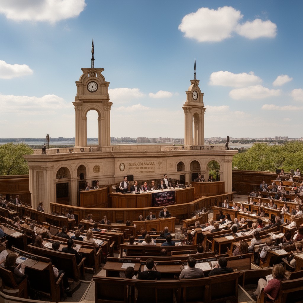 AI-generated illustration of Oklahoma Legislature