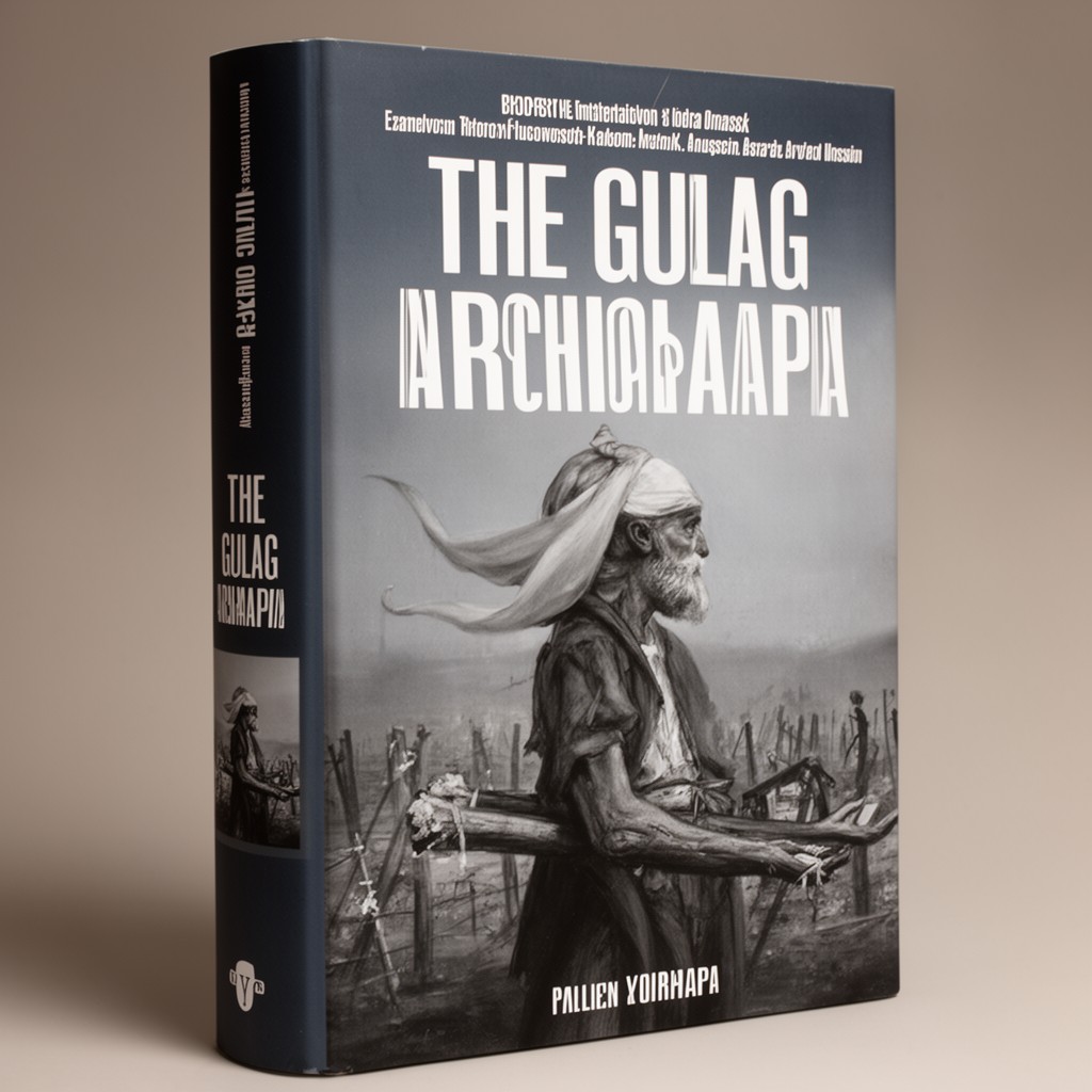 AI-generated illustration of The Gulag Archipelago
