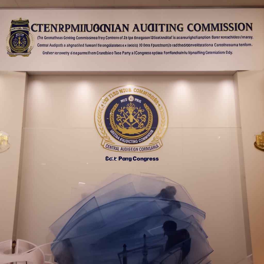 AI-generated illustration of Central Auditing Commission