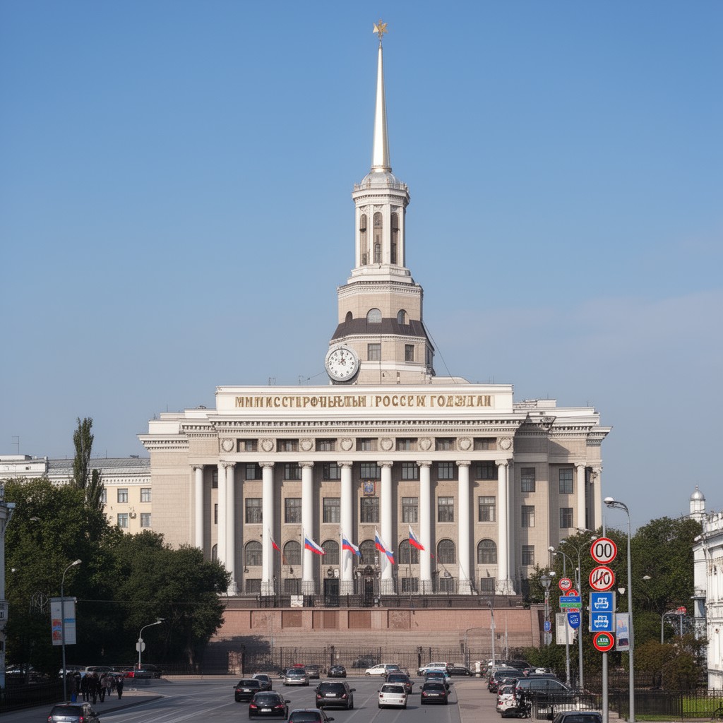 AI-generated illustration of Ministry of Justice of the Russian Federation