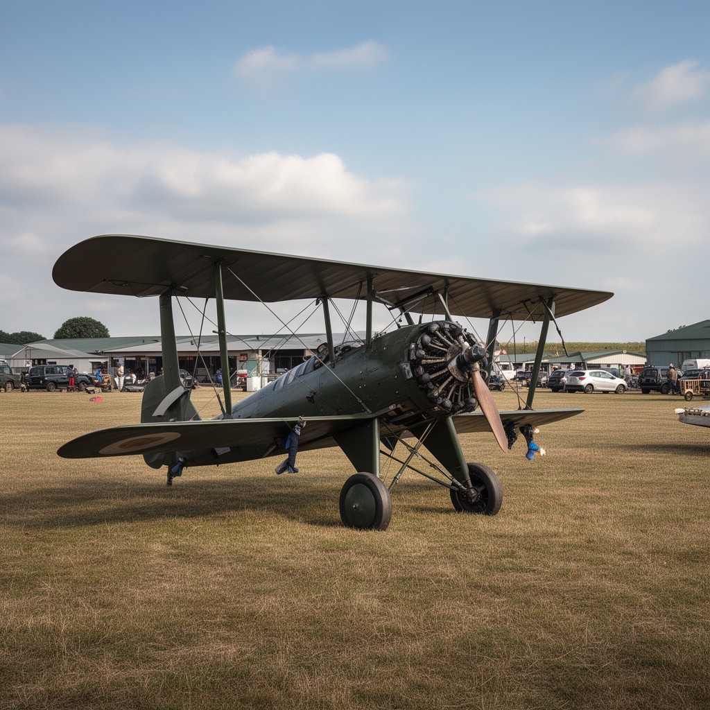 AI-generated illustration of Hawker Hart