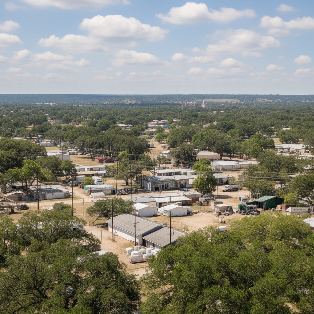 AI-generated illustration of Cooke County, Texas
