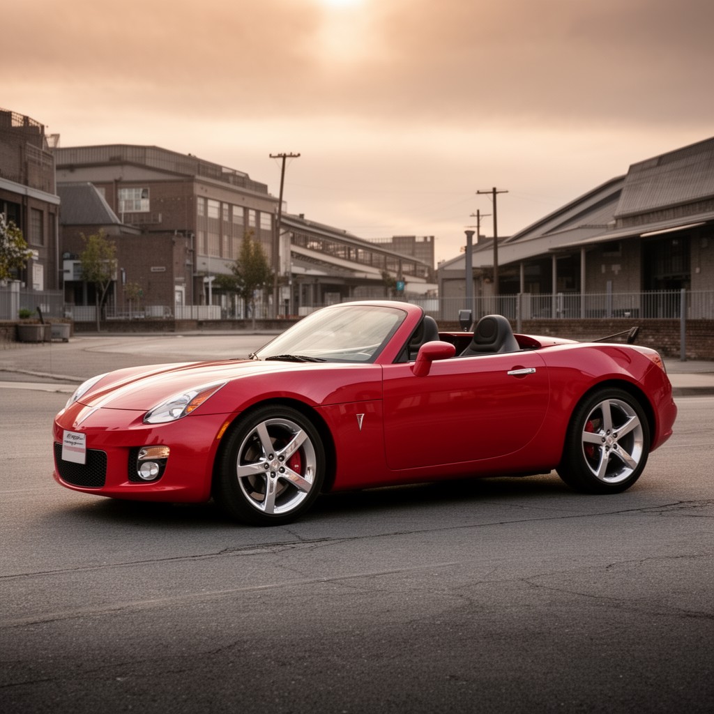 AI-generated illustration of Pontiac Solstice